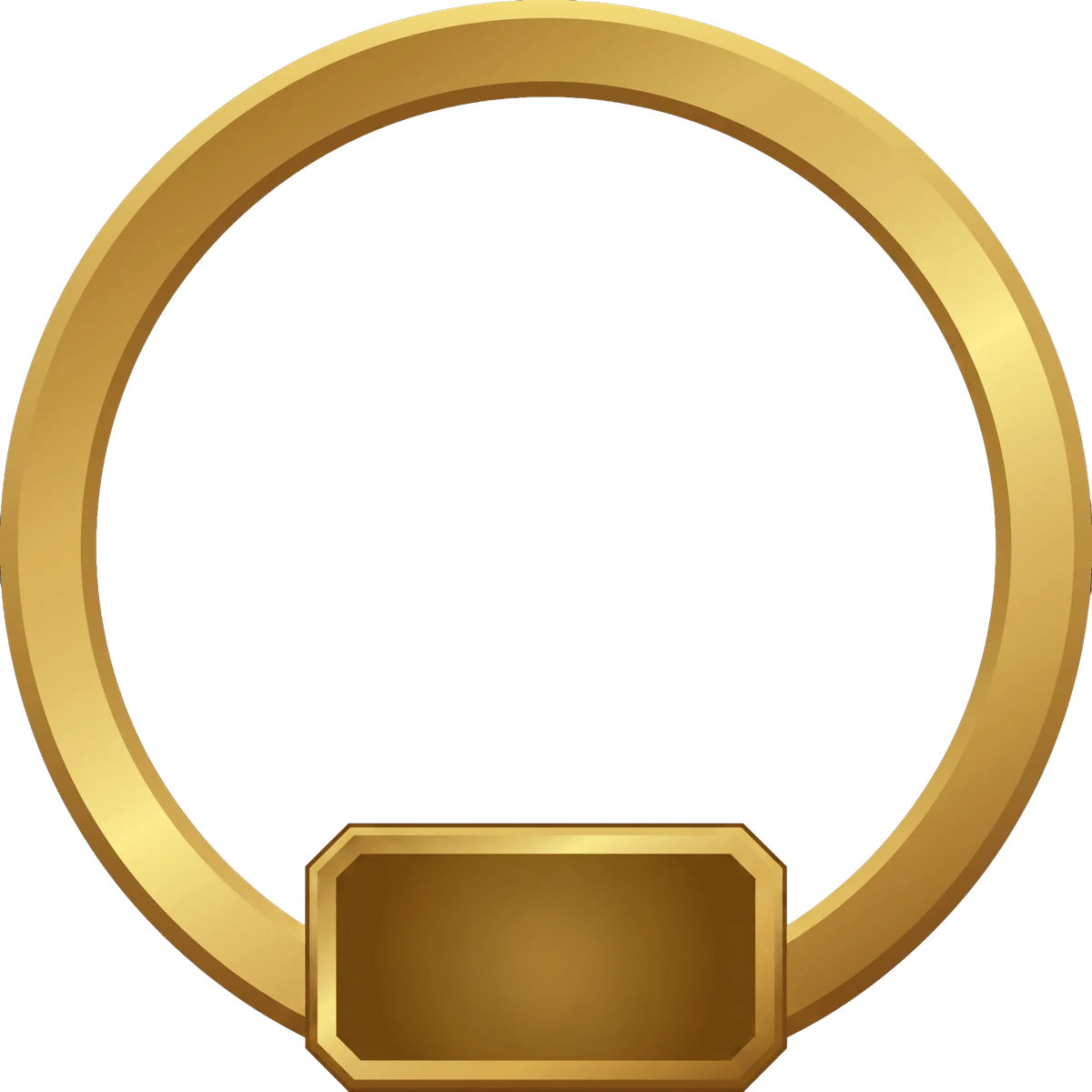 Empty gold medal frame representing the confirmed licence and registration on record for Here2Win Casino