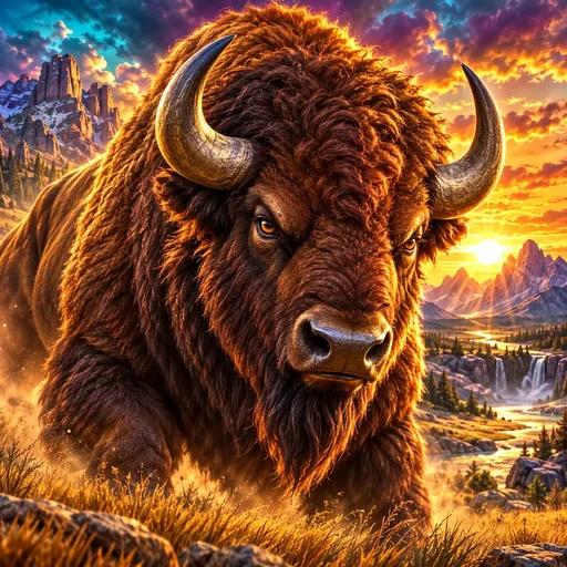 Big Bad Bison pokie cover