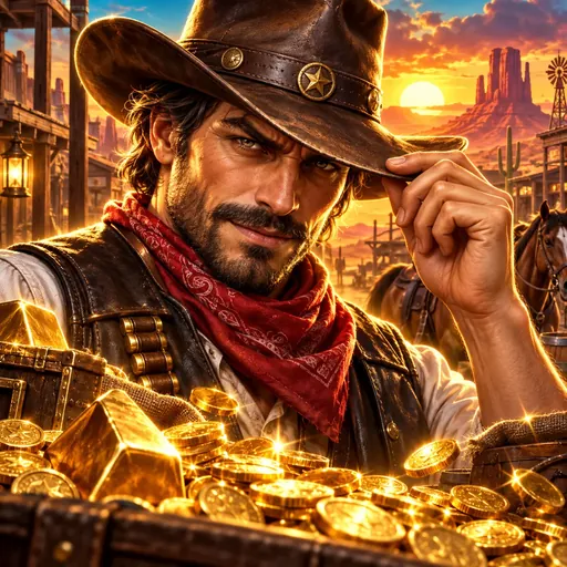 Bandit Bust pokie cover art